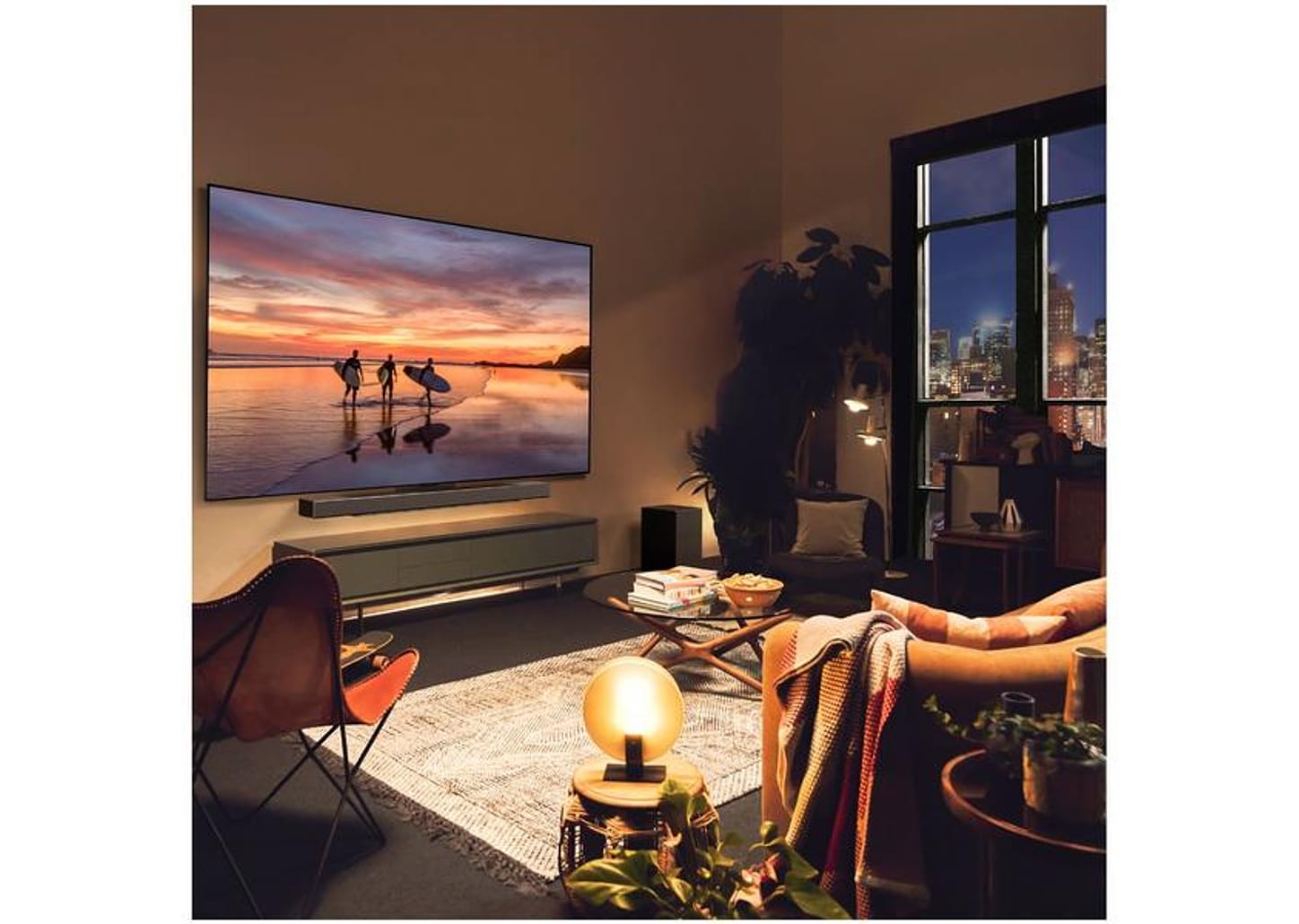 Smart TV 55" 4K UHD OLED LG OLED55C4PSA 120Hz AI Processor Wi-Fi e Bluetooth 4 HDMI 3 USB