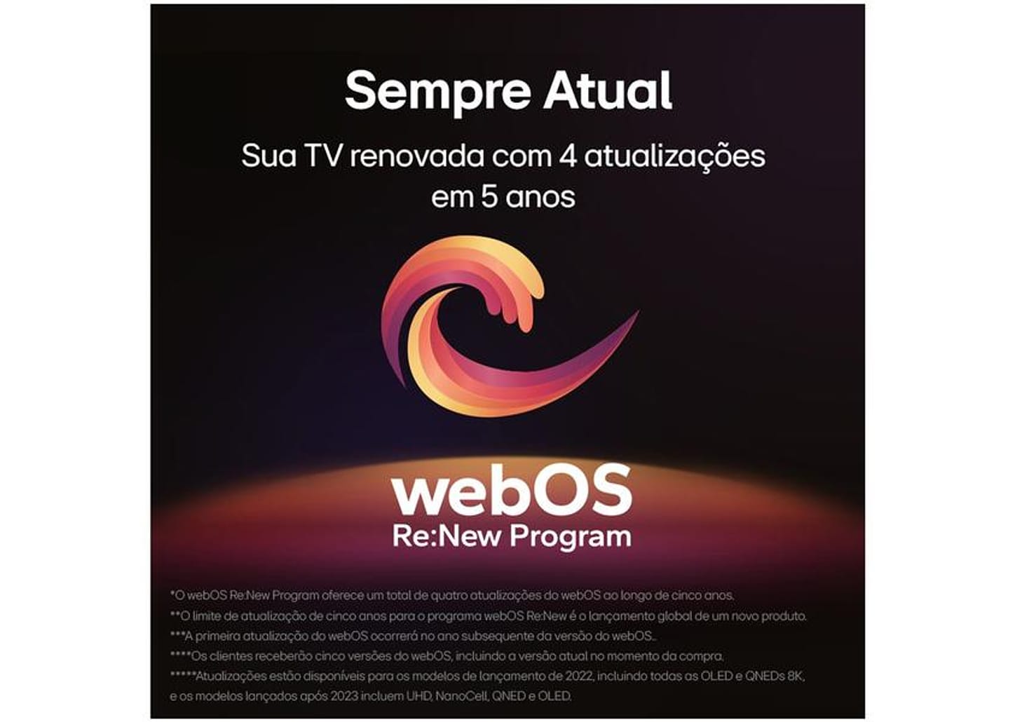 Smart TV 75" 4K UHD LCD LG 75UT8050PSAZ AI Processor Wi-Fi e Bluetooth 3 HDMI 2 USB