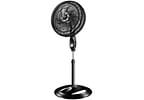 Ventilador de Coluna Mondial Turbo NVT-40C-8P-B 40cm 8 Pás 3 Velocidades Preto e Prata