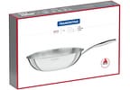 Panela Wok Tramontina Inox Fundo Triplo Grano 28cm
