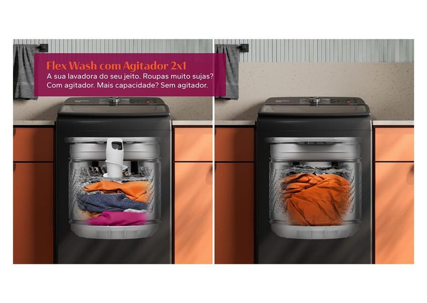 Lavadora de Roupas Automática Brastemp 16kg - Cesto Inox 12 Programas de Lavagem BWY16A9