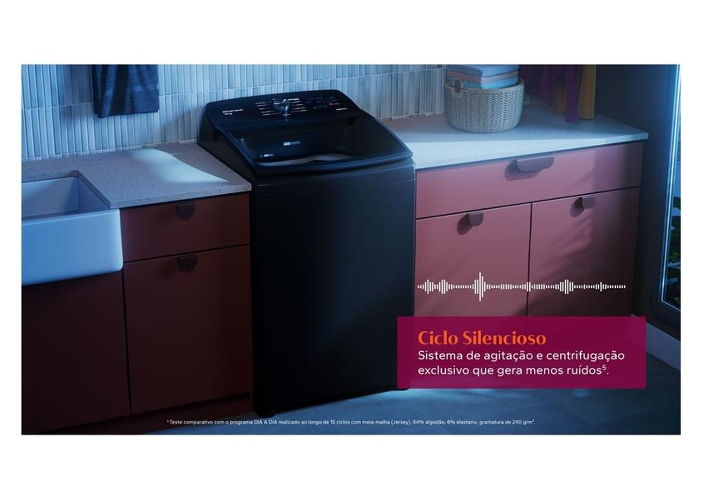 Lavadora de Roupas Automática Brastemp 16kg - Cesto Inox 12 Programas de Lavagem BWY16A9