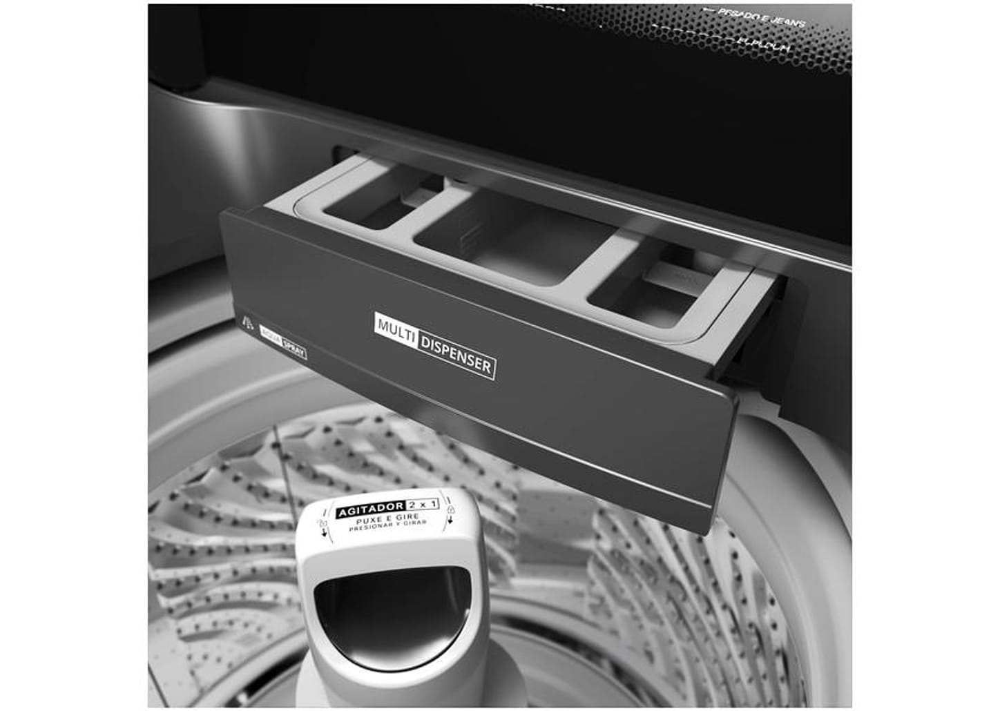 Lavadora de Roupas Automática Brastemp 16kg - Cesto Inox 12 Programas de Lavagem BWY16A9