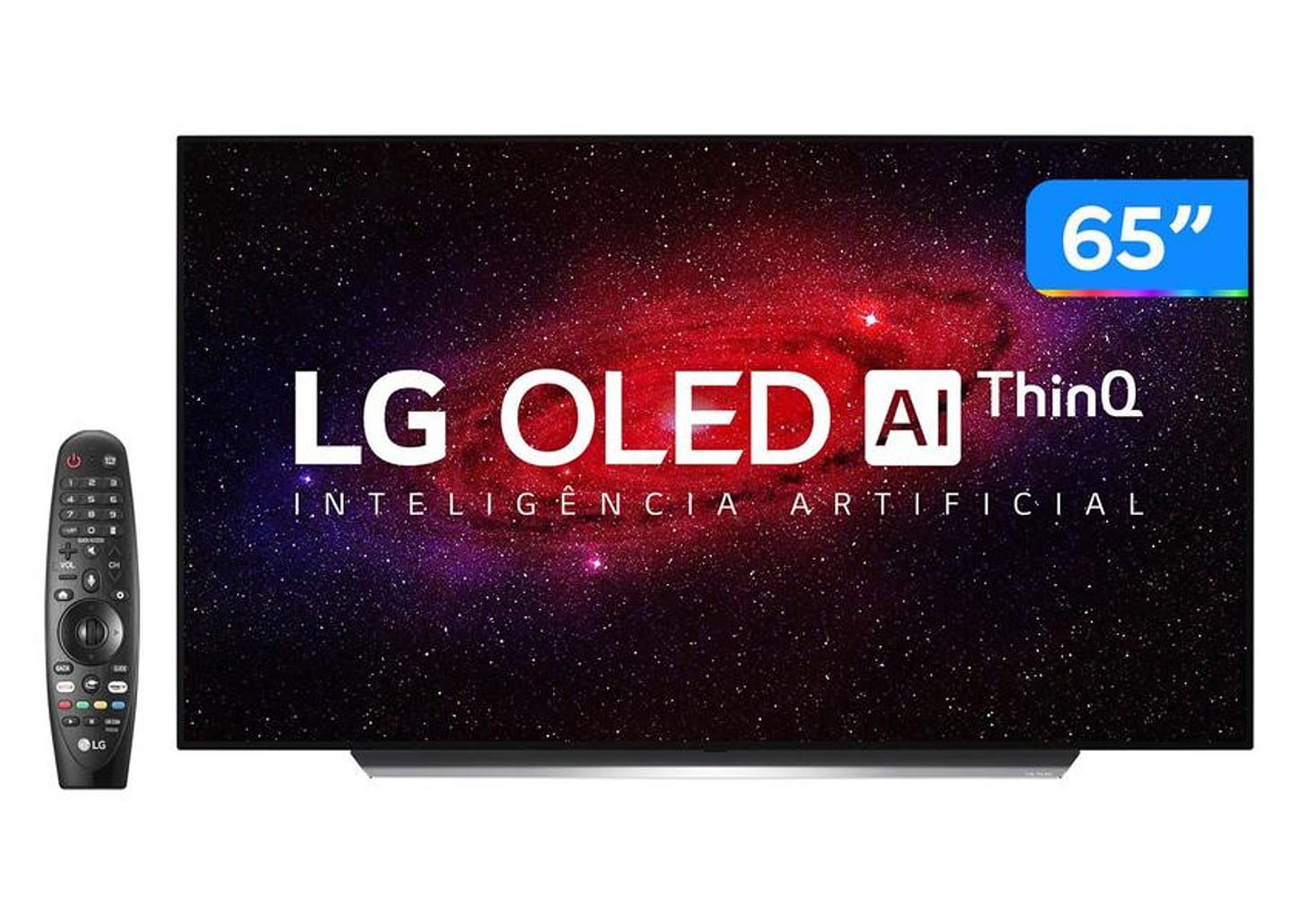 Smart TV 4K OLED IPS 65” LG OLED65CXPSA - Wi-Fi Bluetooth HDR Inteligência Artificial 4 HDMI