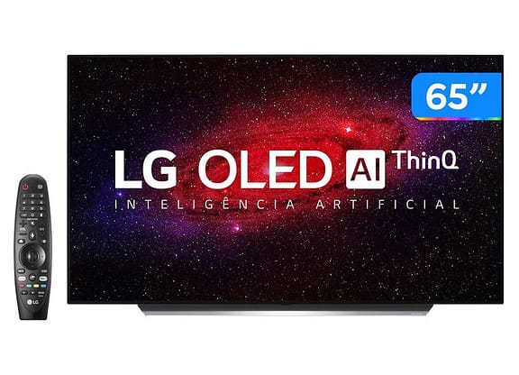 Smart TV 4K OLED IPS 65” LG OLED65CXPSA - Wi-Fi Bluetooth HDR Inteligência Artificial 4 HDMI