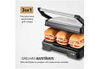 Grill Mondial PG-01-180 Master Press Duo 3 em 1 Retangular com Chapa 1000W