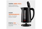 Chaleira Elétrica Mondial Pratic Hot CE-17 Preta 1,7L
