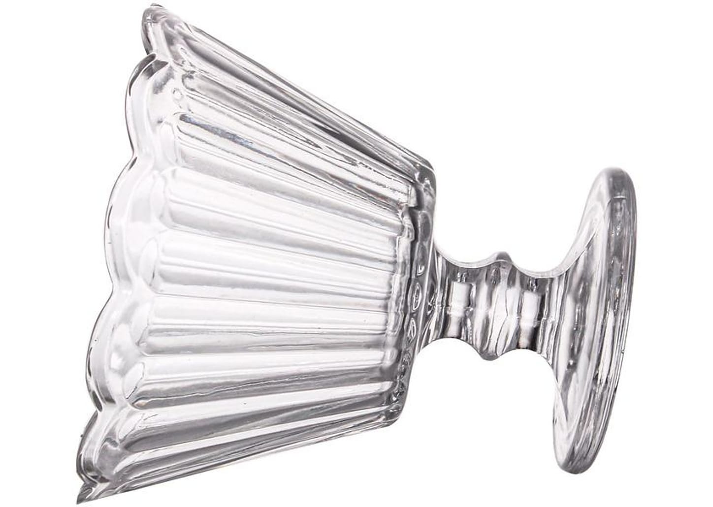 Jogo de Taças de Vidro para Sobremesa Transparente 150ml 6 Peças Haus Concept Lótus