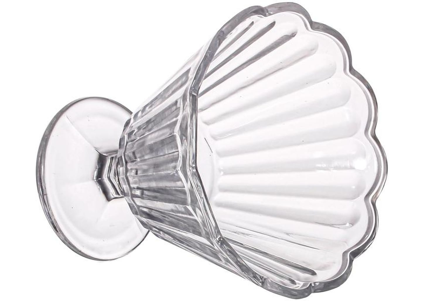 Jogo de Taças de Vidro para Sobremesa Transparente 150ml 6 Peças Haus Concept Lótus