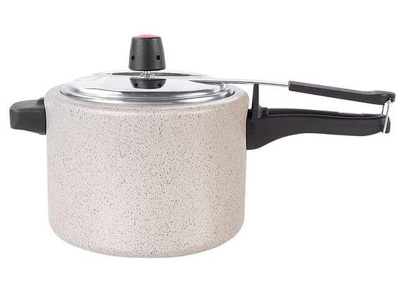 Panela de Pressão Brinox Antiaderente 4,5L Vanilla Ceramic Life Vapt