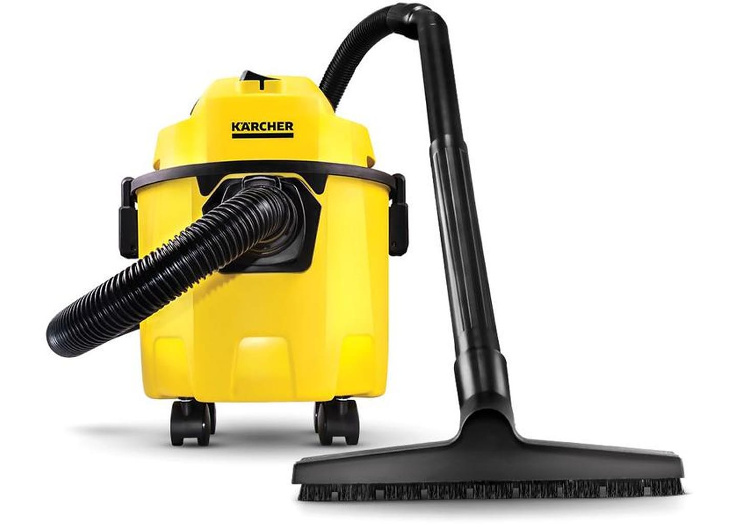 Aspirador de Pó e Água 3 em 1 Kärcher 1500W WDL 1 Amarelo