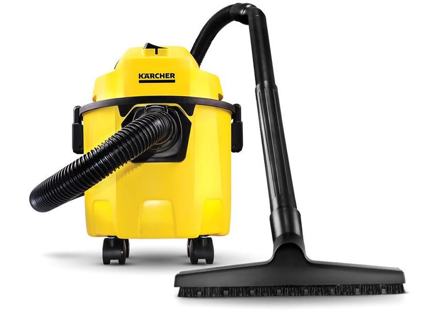 Aspirador de Pó e Água 3 em 1 Kärcher 1500W WDL 1 Amarelo