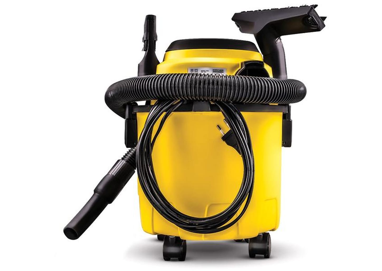 Aspirador de Pó e Água 3 em 1 Kärcher 1500W WDL 1 Amarelo