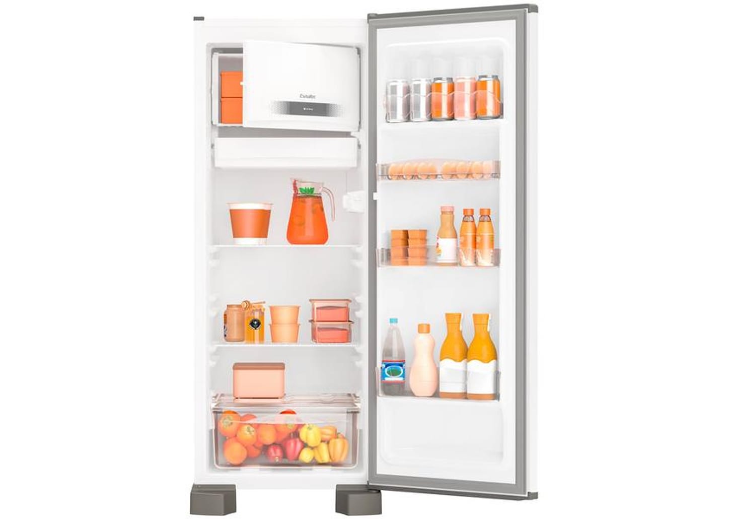 Geladeira/Refrigerador Esmaltec Degelo Manual Branca 245L