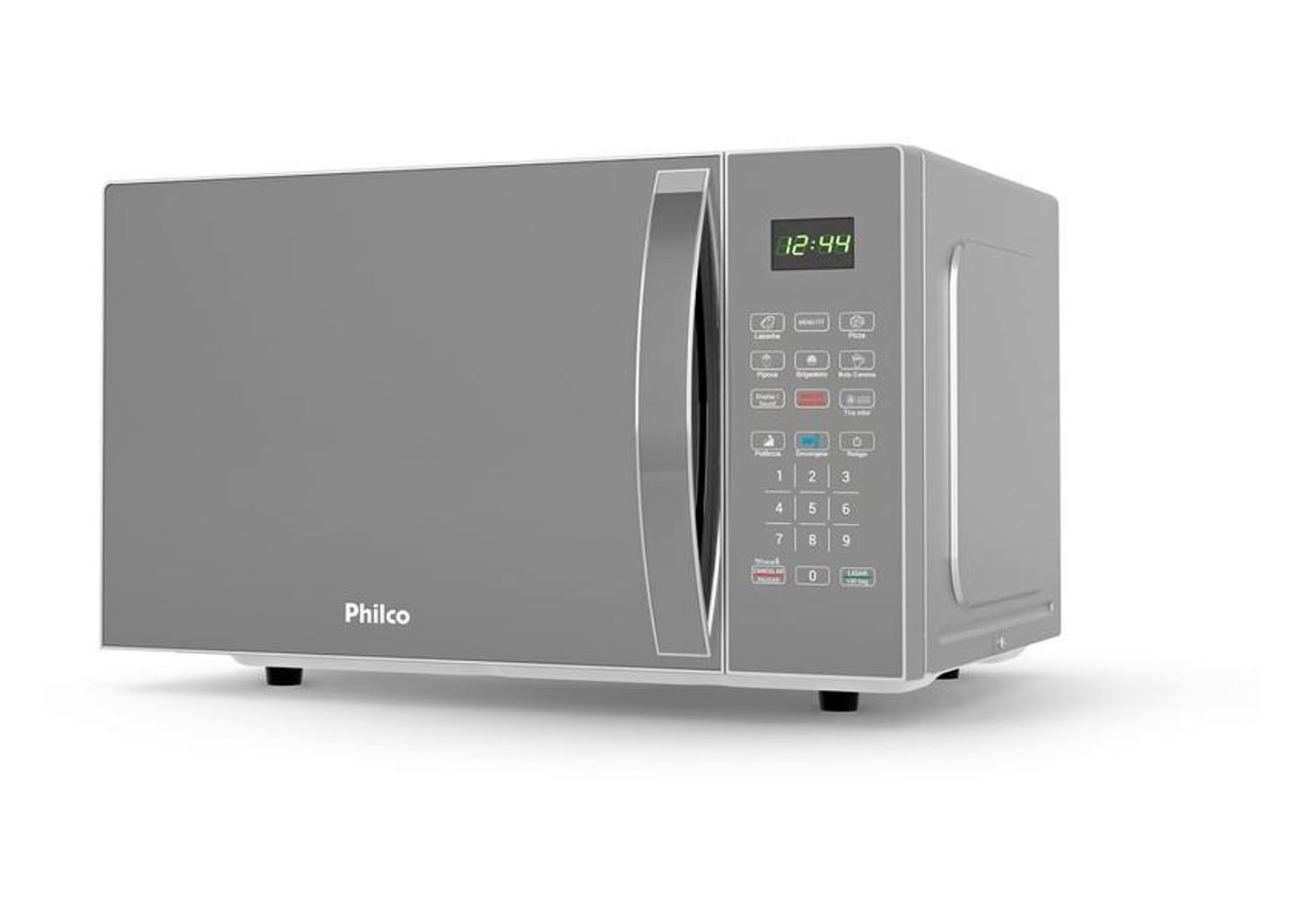 Micro-ondas Philco 33L Prata Espelhado PMO38S