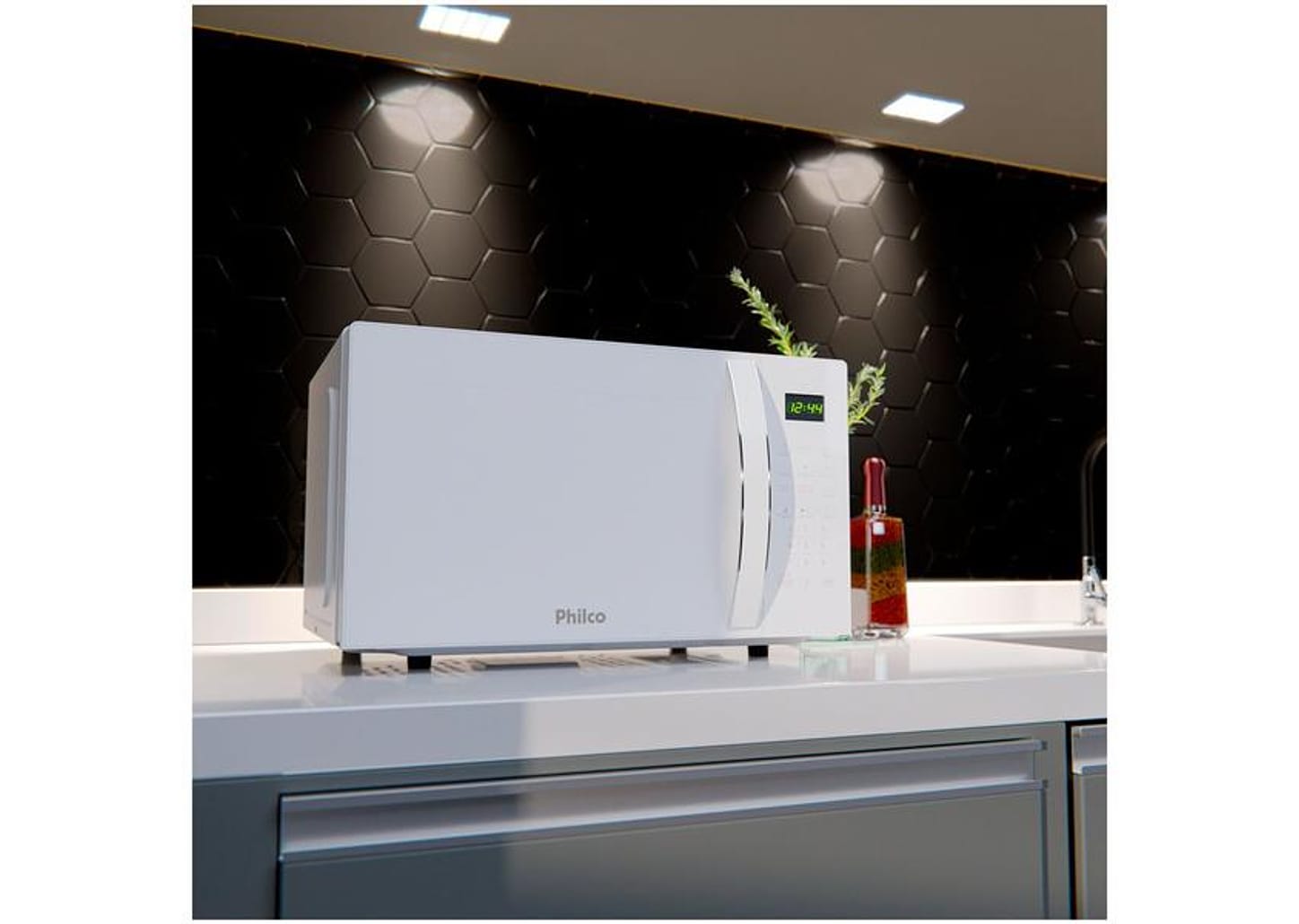 Micro-ondas Philco 33L Branco PMO38B