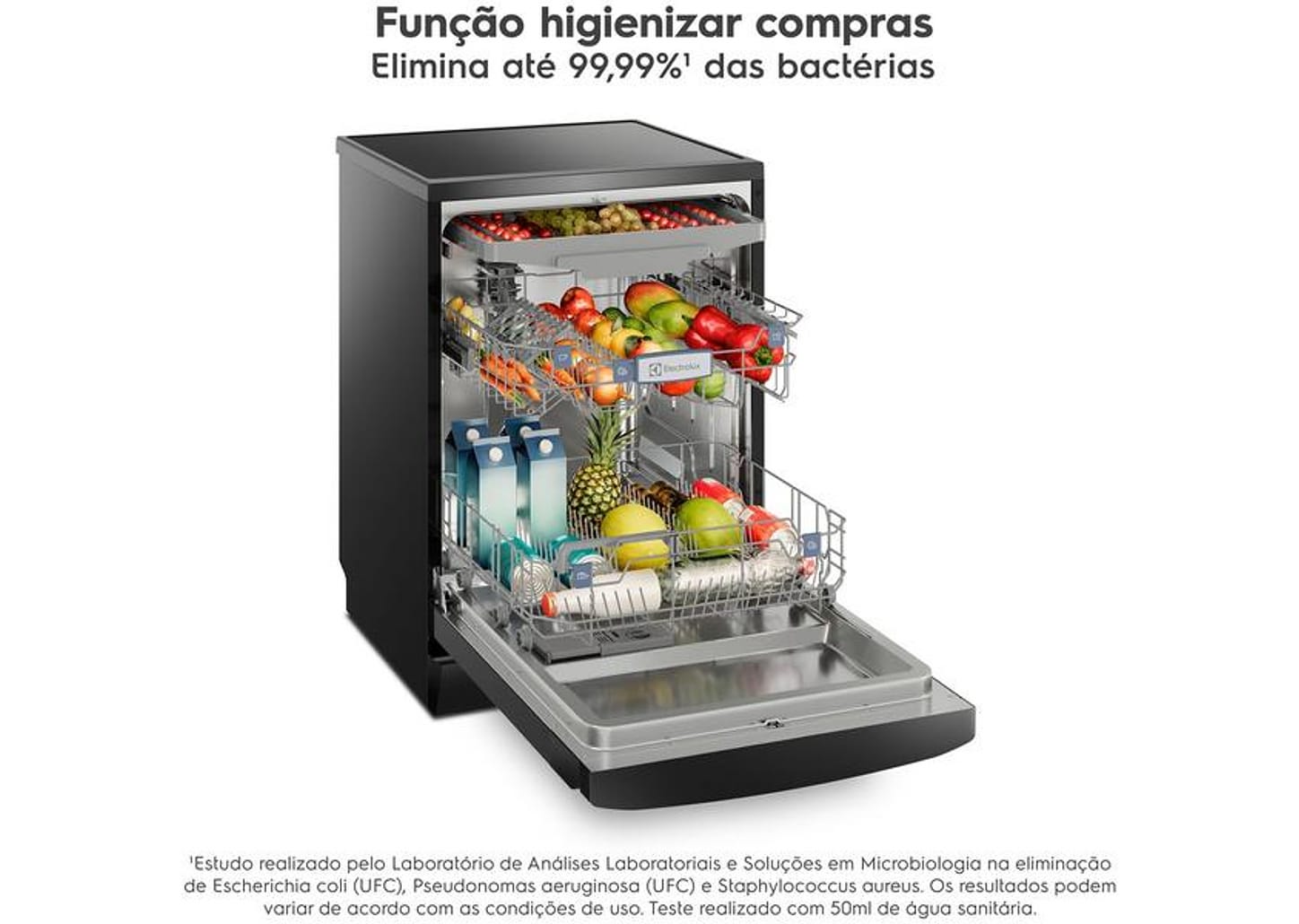 Lava-louças Electrolux 14 Serviços Função Higienizar Experience LL14P