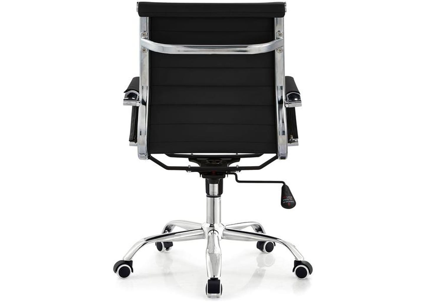 Cadeira de Escritório Diretor Esteirinha Giratória Preta EST-DR1 Otello