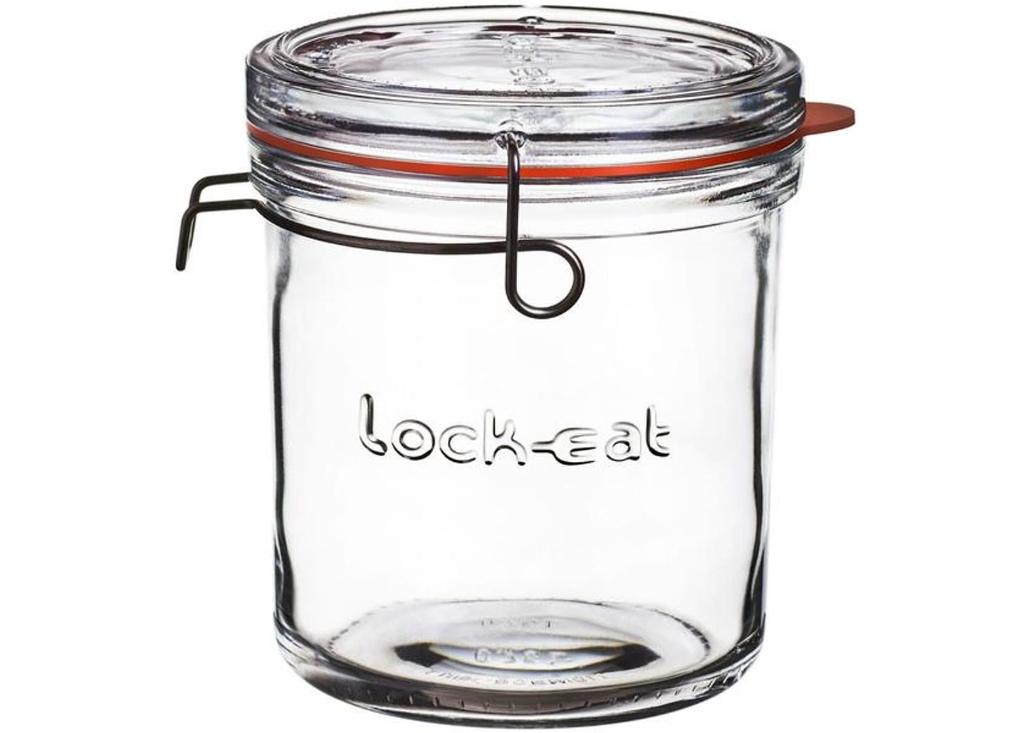 Pote de Vidro Hermético Luigi Bormioli com Tampa 750ml Lock Eat XL