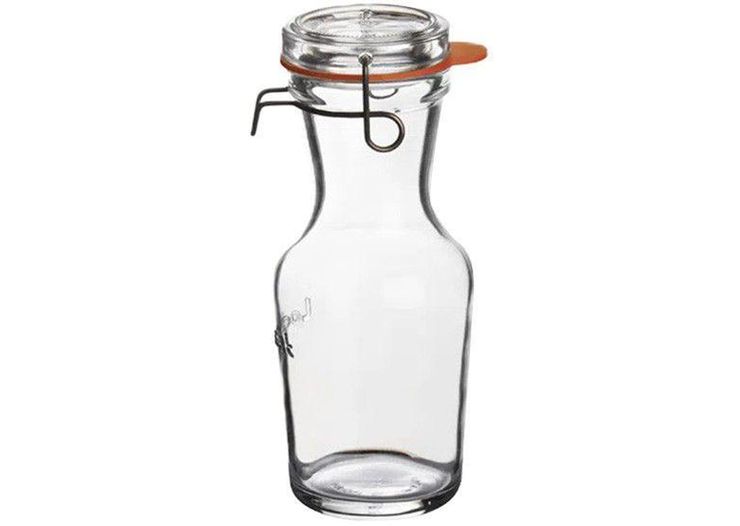 Jarra de Vidro com Tampa Transparente 500ml - Luigi Bormioli Lock Eat