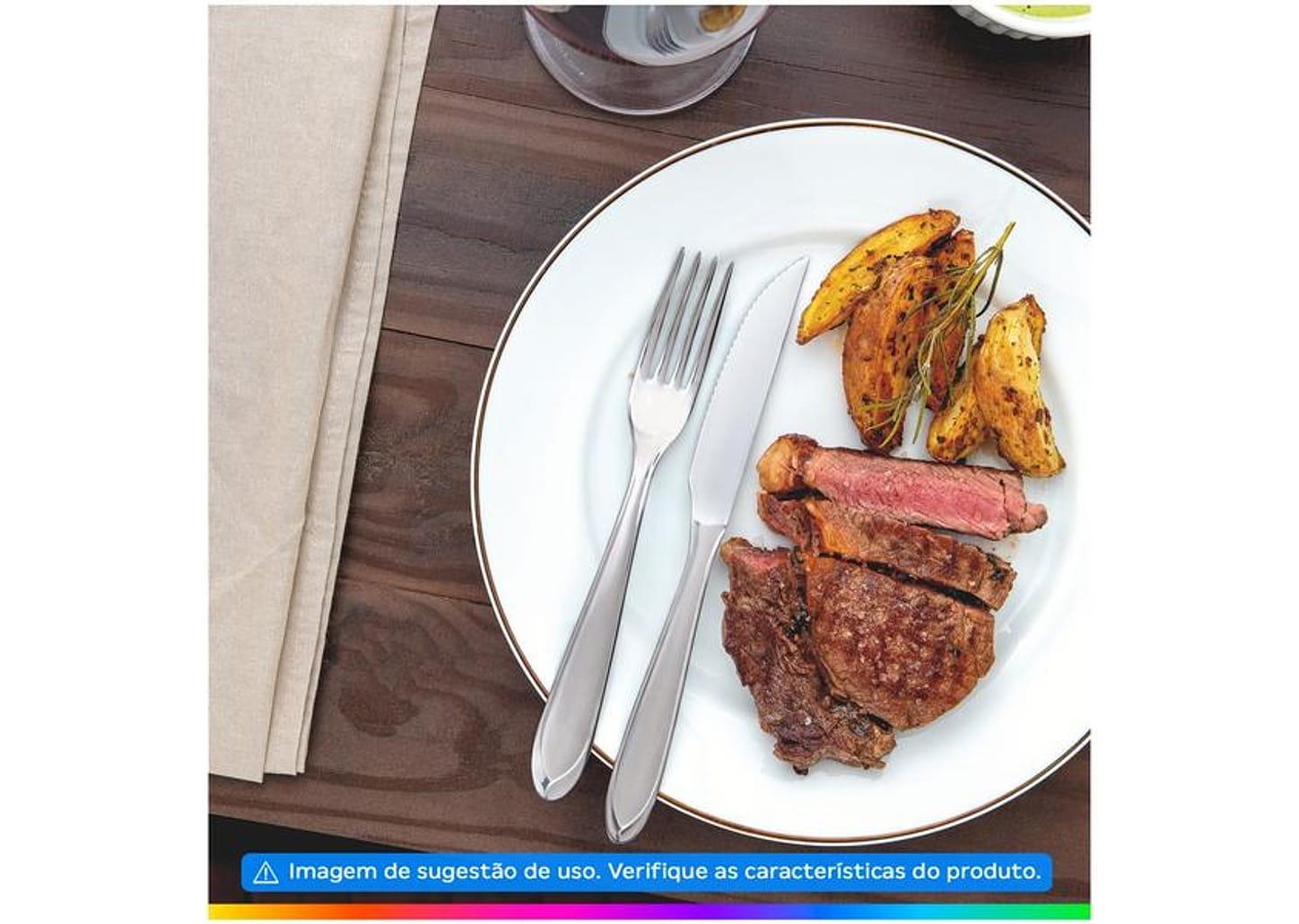 Faqueiro Tramontina Inox 88 Peças Laguna