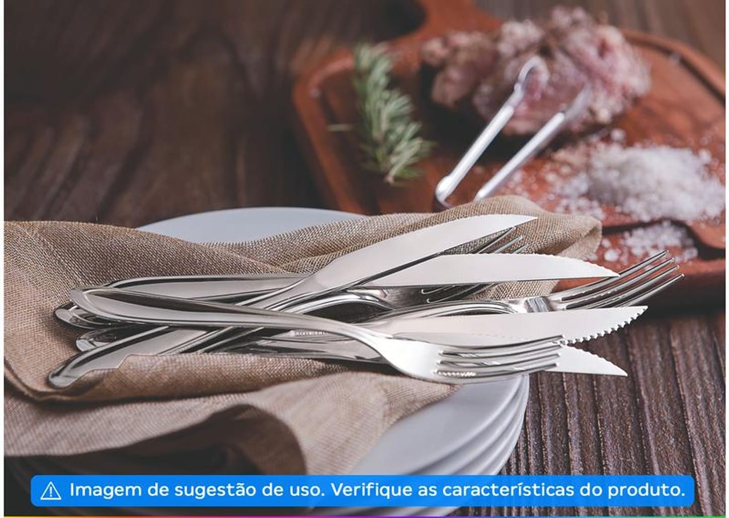 Faqueiro Tramontina Inox 88 Peças Laguna