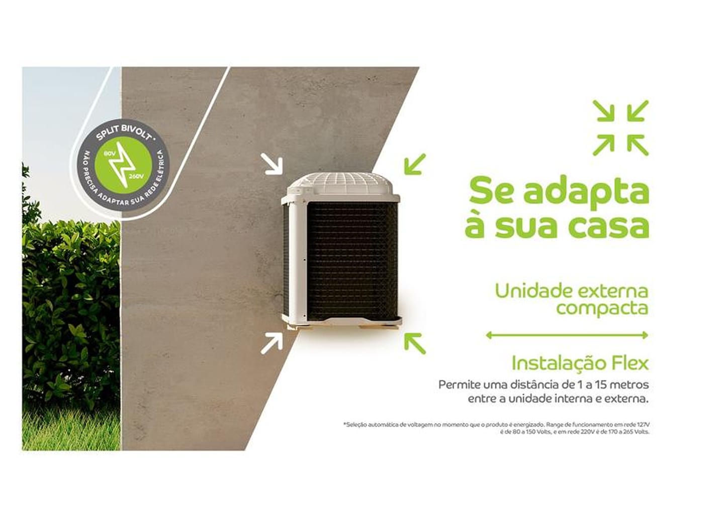 Ar-condicionado Split 18.000 BTUs Consul Inverter Frio CBL18CB