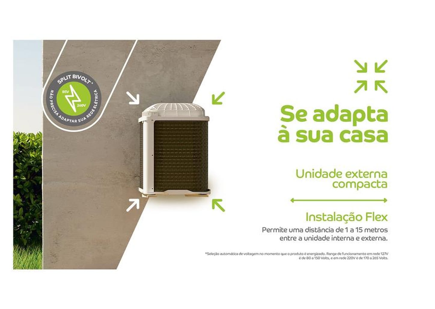 Ar-condicionado Split 12000 BTUs Consul Inverter Frio CBL12EB