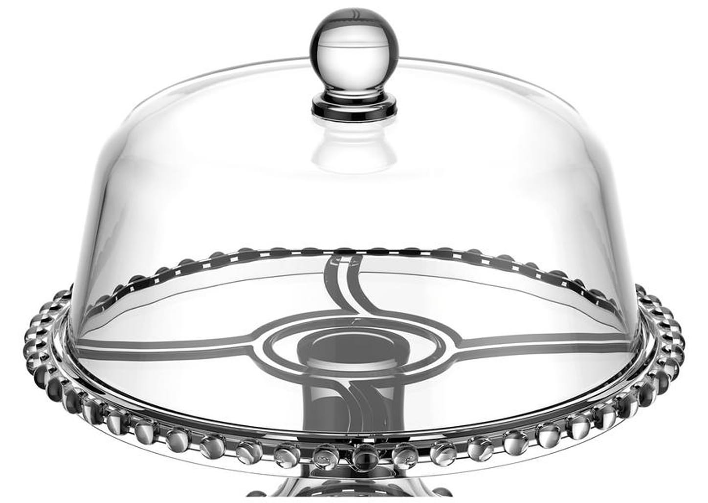 Boleira de Vidro com Tampa Haus Concept Dome 30cm