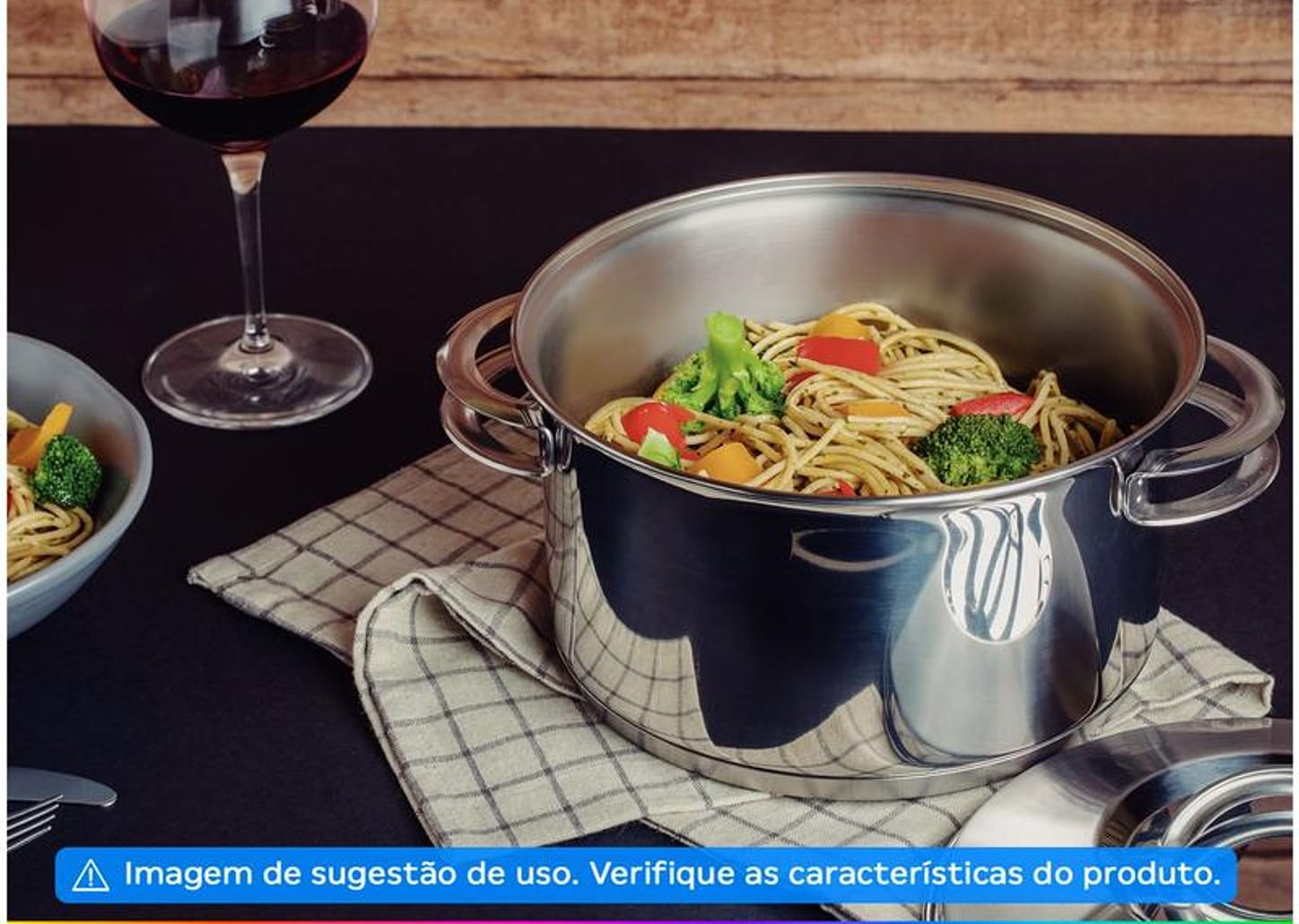 Jogo de Panelas Tramontina de Inox Prata 5 peças Solar