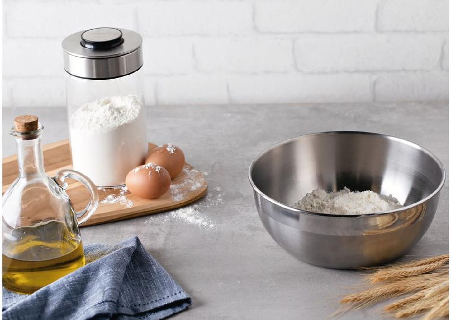 Pote de Vidro Hermético Tramontina com Tampa Redondo 1L Purezza