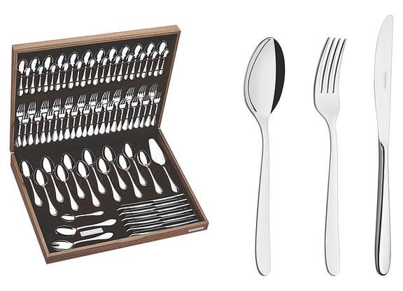 Faqueiro Tramontina Inox 76 Peças Cannes 66979300 com Estojo