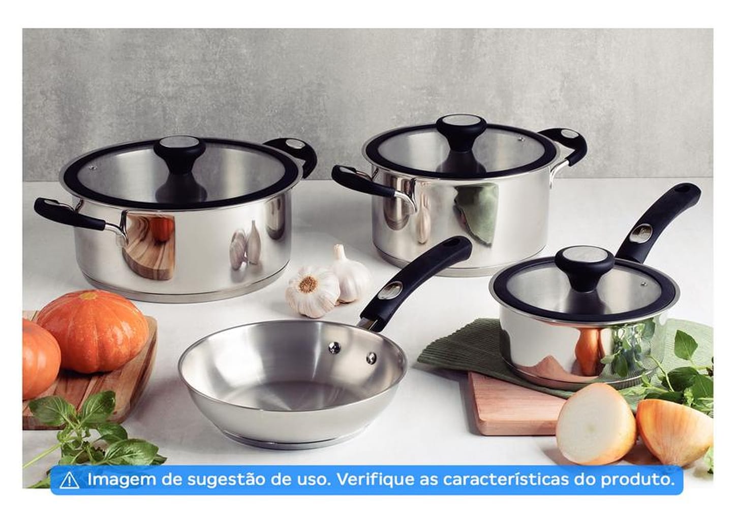 Frigideira Tramontina Inox Fundo Triplo Solar Silicone 62135240 24cm