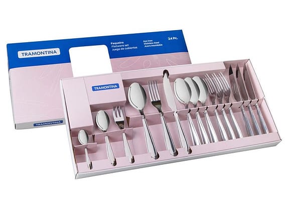 Faqueiro Tramontina Inox 24 Peças Laguna 66906575