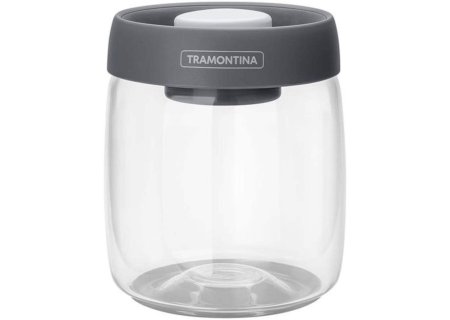 Pote de Vidro Hermético Tramontina com Tampa Redondo 800ml Purezza