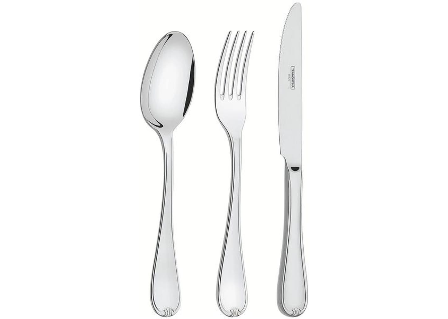 Faqueiro Tramontina Inox 42 Peças Vicenza 66924203 com Estojo