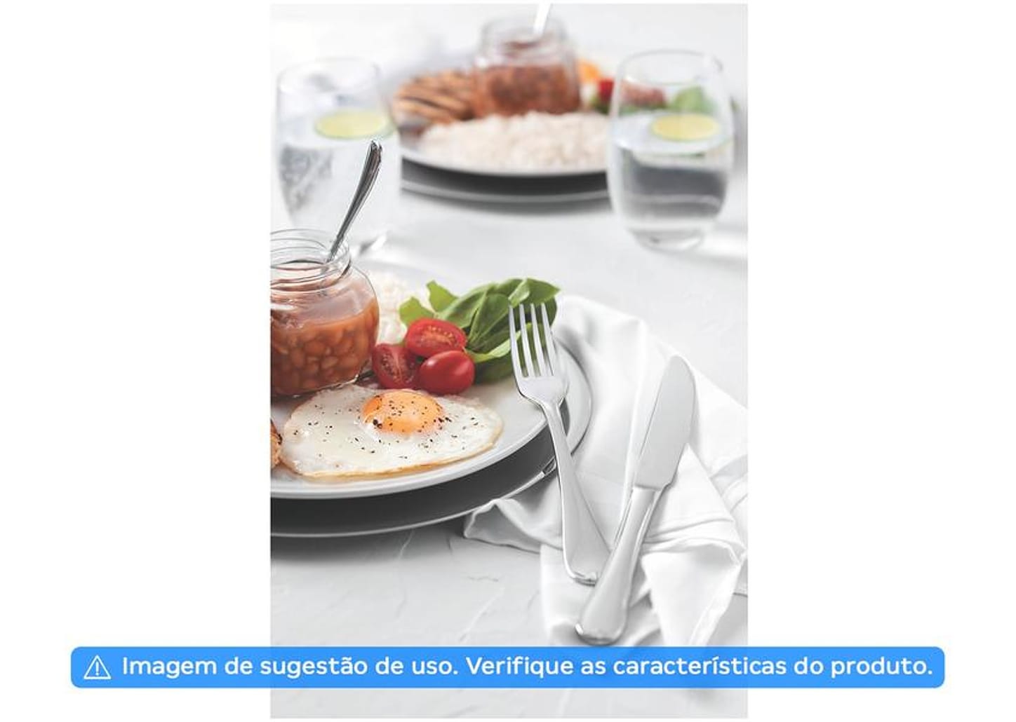 Faqueiro Tramontina Inox 42 Peças Vicenza 66924203 com Estojo