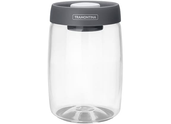 Pote de Vidro Hermético Tramontina com Tampa Redondo 1,2L Purezza