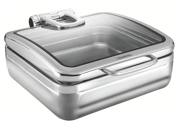 Rechaud Inox 5,9L Tramontina 61027010 com Tampa