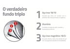 Frigideira Tramontina Inox Fundo Triplo Brava Baquelite 28cm