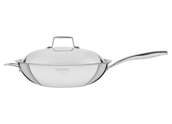 Panela Wok Tramontina Inox Grano 32cm