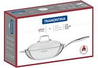 Panela Wok Tramontina Inox Grano 32cm