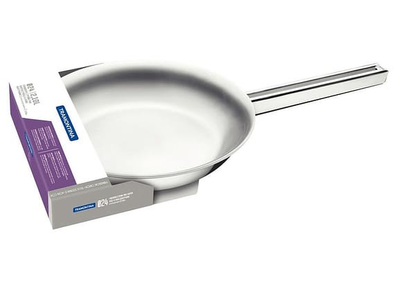 Frigideira Tramontina Inox Fundo Triplo Brava 62415240 24cm