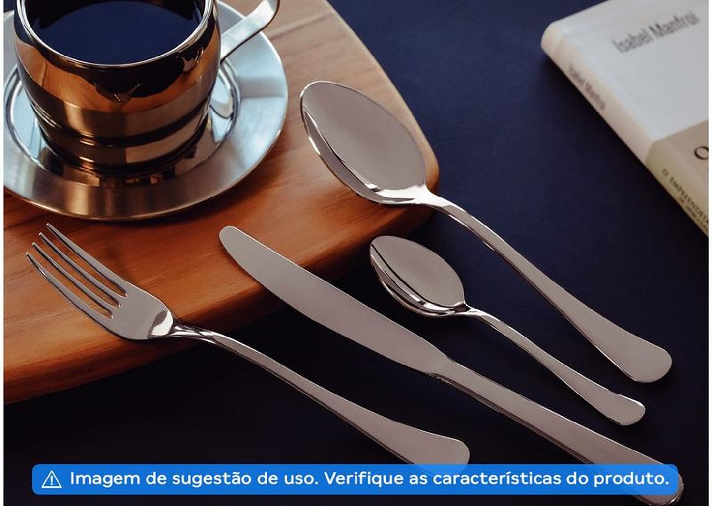 Faqueiro Tramontina Inox 42 Peças Zurique 66986204 com Estojo