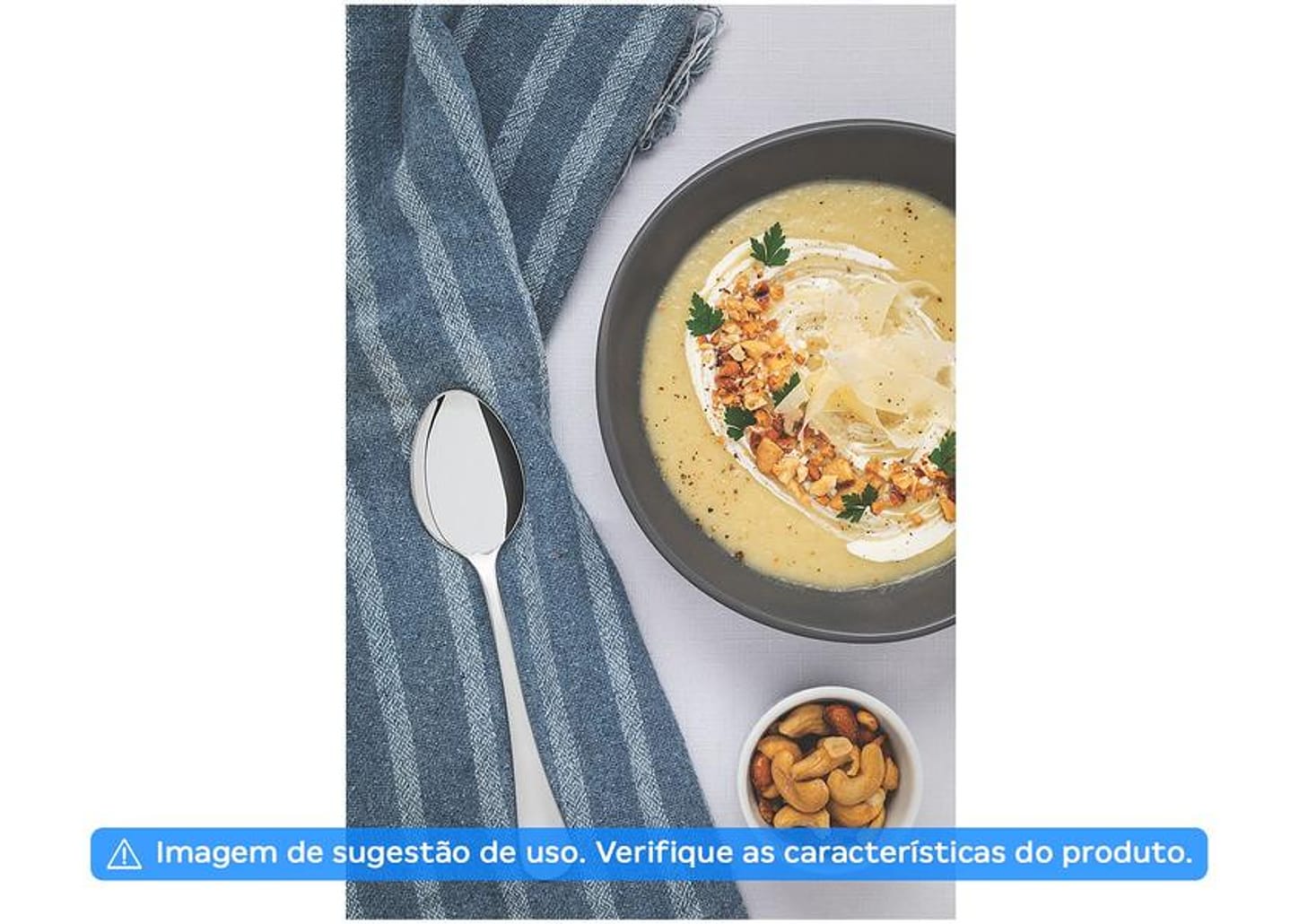 Faqueiro Tramontina Inox 42 Peças Zurique 66986204 com Estojo