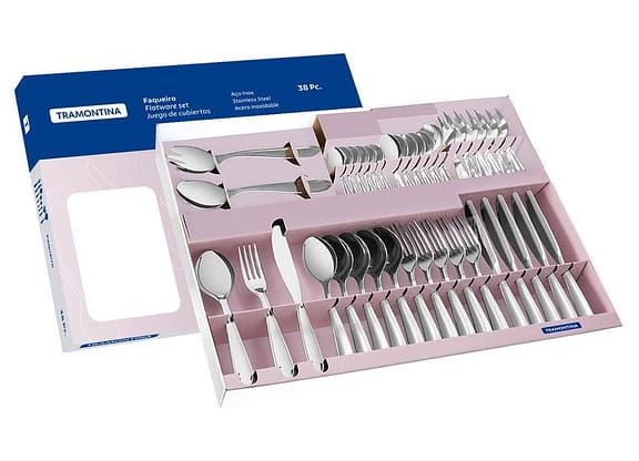 Faqueiro Tramontina Inox 38 Peças Laguna 66906510