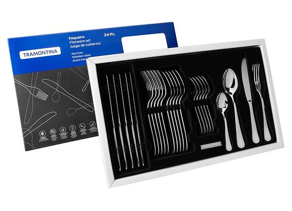 Faqueiro Tramontina Inox 24 Peças Classic 66928003