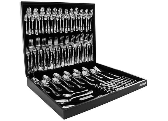 Faqueiro Tramontina Inox 76 Peças Italy 66932307 com Estojo