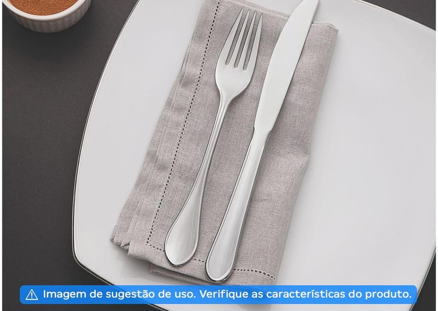 Faqueiro Tramontina Inox 76 Peças Italy 66932307 com Estojo