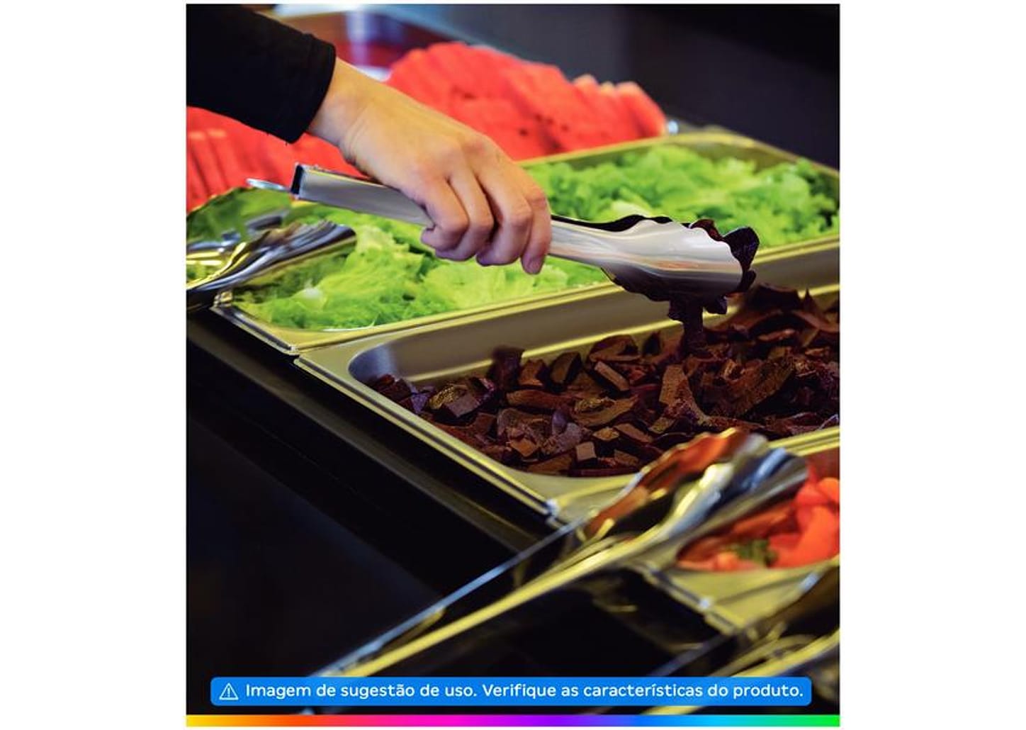 Pegador Universal Inox Tramontina Utility Prata